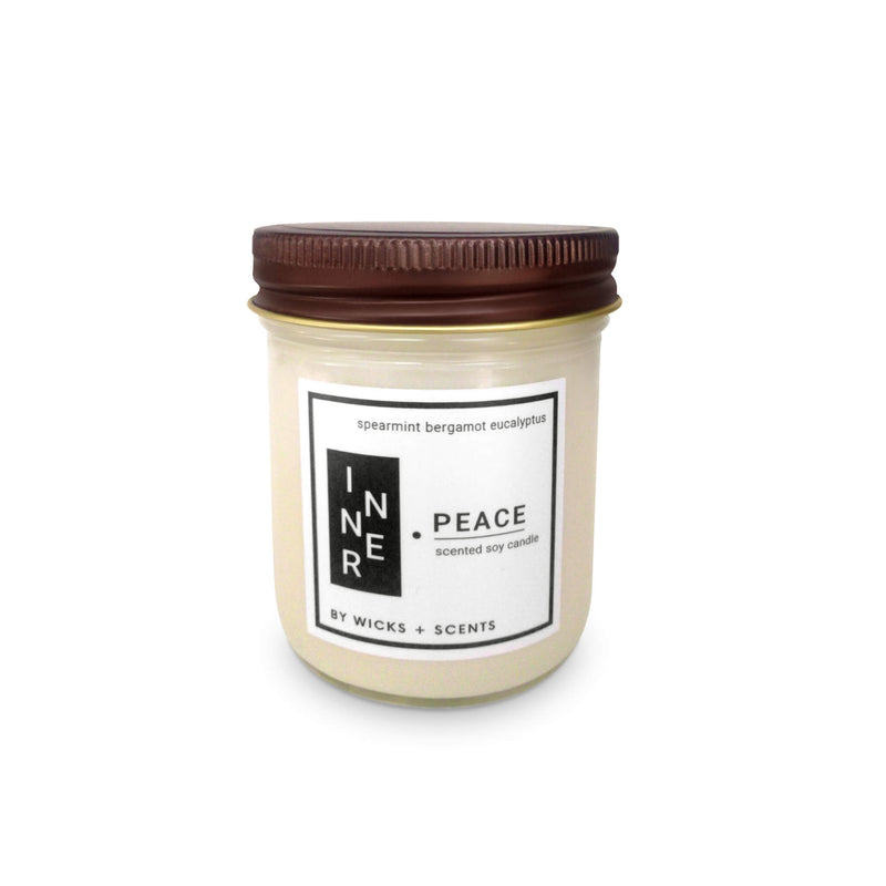 QUOTE CANDLE: INNER PEACE (8 OZ)