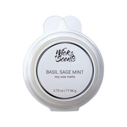 BASIL SAGE MINT SOY WAX MELTS (2.75 OZ)