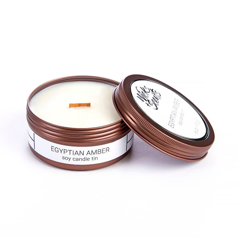 Egyptian Amber Soy Candle Tin