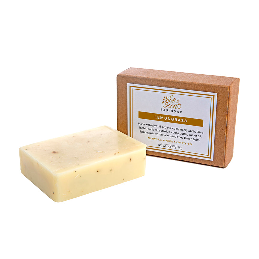 SAVONページ Lemongrass Vegan Soap | Vegan Bar Soap | Wicks + Scents – Wicks +