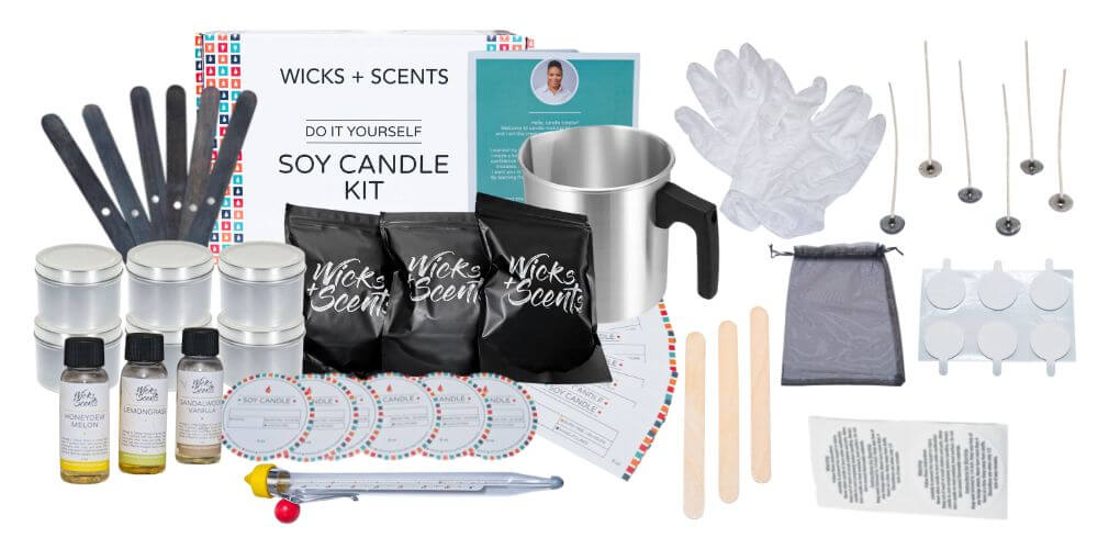 Wood Wick Candle DIY Candle Making Kit – Cashmere Moon